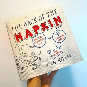 The Back of the Napkin by Dan Roam (Design Thinking) FREE BUNDLE SHIP 3+ BOOKS
